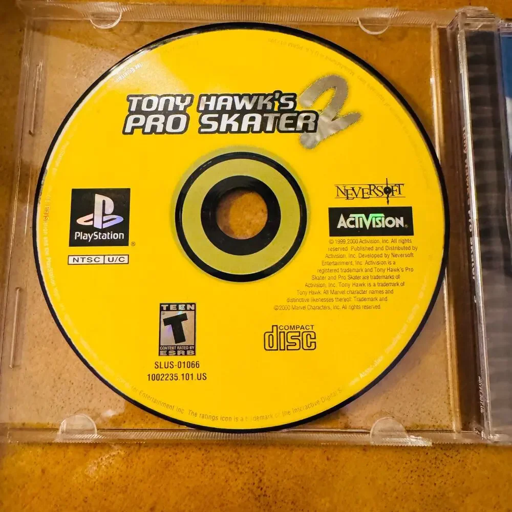 Tony Hawk Pro Skater 2 PS1 Sony Playstation 1 Video Game